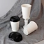 12 oz white paper coffee cups